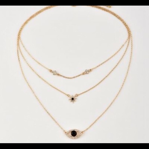 Stars in Her Eyes 3 Layered Pendant - Picture 2 of 6